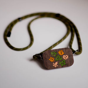 Đồ Chơi Điện Tử Điện Thoại Di Động Treo Lưng Bằng Gỗ Ghép Hình Hyrule Tears Của Zelda Thắt Lưng Đeo Chéo Có Gương Quà Tặng Sáng Tạo