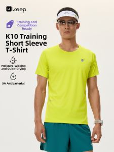 Keep | Quick-Drying Antibacterial Light Fitting Men T-Shirt