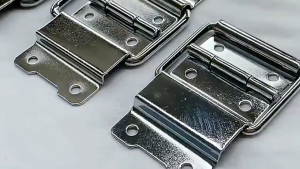 4pcs 11x7cm 12 holes Hinges With Retainer For Medium Flight/Tour Case Accessories