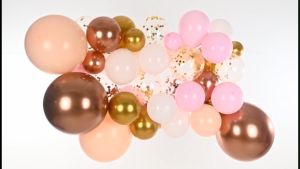 Balloon Set Rose Gold Pink Garland Balloon Latex Arch Confetti Birthday Party Wedding Decoration