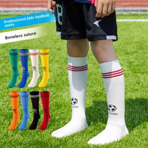 JIFANPAUL | Childrens Professional Football Socks Cotton Sport Socks for Boys