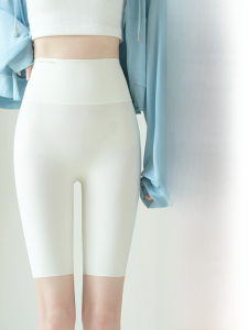 MiiOW | Quần Shark Mỏng Cạp Cao Cho Nữ Quần Dài Năm Phút Ôm Vừa Vặn Đồ Đi Bộ Mùa Hè Quần Lót Thường Ngày Không ROLLS