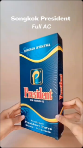 Anggrek President - Songkok Hitam Polos Laki Laki Dewasa Muslim Premium President FAC