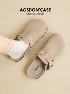 Agsdon | Women Half-Drag Thick-Soled Birken Shoes Outdoor Wear