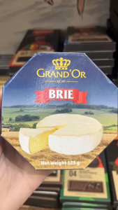 Date 05/27 Phô Mai Brie Grand’Or 125g - Unilac Grand’Or Brie Cheese 125g