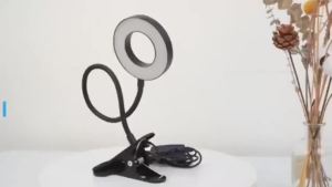 Magnifying Glass with Light Clip on Mganifier Desk Lamp Magnifying Glass wtih Clamp 3 Modes Dimmable for Work Crafts DIY Repair