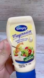 TÙY CHỌN / Chai VÀNG + SIMPLY 230g + SỐT MAYO HƯƠNG GẠO RANG (vị chua béo) Mayonnaise with Fried Rice
