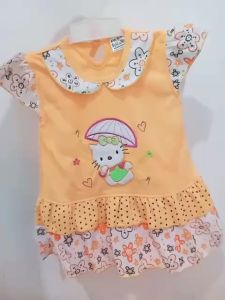 setelan baju bayi perempuan 6 bulan
