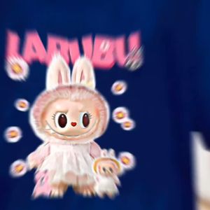 Kaos Atasan Anak Cewek dan Cowok Usia 1-12 Tahun Bergambar Labubu Teddy Lengan Pendek Terbaru