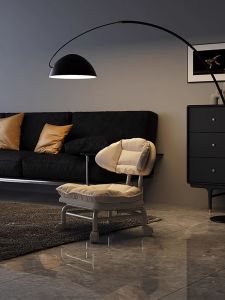 SAMEDREAM | Multipurpose Rolling Stool Home Use With Backrest