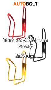 Tempat Air Minum Kawat Sepeda Motor Universal Dudukan Holder Bracket Breket Braket Brecket