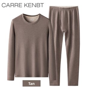 Carre Kenbt | Thick Fleece Warm Underwear Set for Men