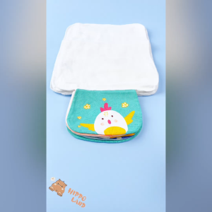 HIPPOLAND Handuk Penyerap Keringat Bayi 100% Katun Muslin QAT 446