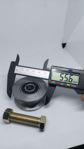 Roda pagar Besi bubut || Berbagai macam ukuran || Doubel bearing