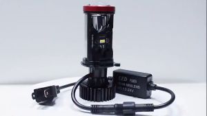 Lampu Led Mobil Motor Y7D-H4 2 Lampu Untuk Motor dan Mobil Universal Lampu Super Terang Nyala 45 Watt dengan Kipas Angin 12-24Volt