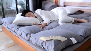 Baierid Tatami mattress pad soft cushion rental bed mattress student dormitory mattress non-slip floor mat thickened home double bed