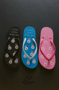 Sandal Jepit Jelly Kelinci Lucu - Motif Cute Nyaman