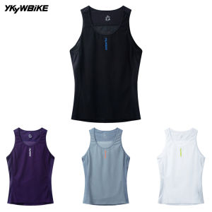 YKYWBIKE Cycling Underwear Womens Base Layer Cycling Jersey  Reflective Vest Quick Dry Elastici 4 color