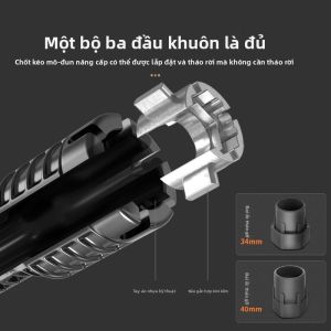 MONLEYTA | Công Cụ Dỡ Vòi Nước & Thả Lỏng Ống Đa Năng 8-trong-1