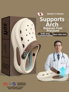 BAIMUQINGCHEN | Antislip Deodorant Medical Clogs