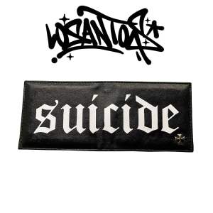 Dompet pria dompet lipat losantos suicide Free sticker