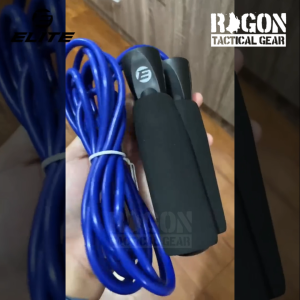 Elite Foam Handle Skipping Rope 9ft – Adjustable Jump Rope for Fitness Gym Exercise & Weight Loss