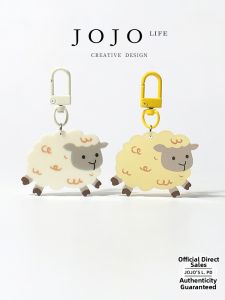 Cartoon Cute Sheep Acrylic Keychain and Bag Pendant