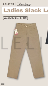 [Lelitex] Ladies Slack Long Pants with Pockets