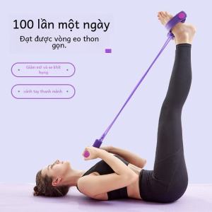 Pedal Tension Handy Gadget with Thin Belly Sit-Ups Aid Womens Fitness Equipment For Home Small Swallow Fly Stretch Rope
