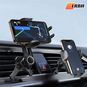 Car Vent Phone Mount [Never Blocking Vent Enjoy The Comfort of The A/C] Hands-Free Universal Extension Clip Air Phone Holder
