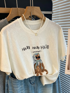 Loowmane | Cartoon Cat Print 3D Stitched Short Sleeve T-Shirt