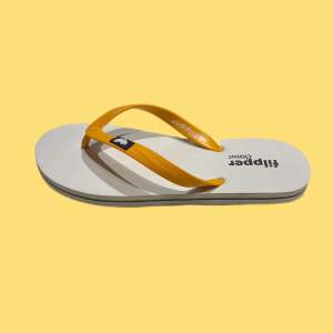 SANDAL JEPIT FILPPER BASIC PUTIH STRIEPE