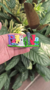 Fridge Tempelan Magnet Kulkas Souvenir Negara Malaysia Penang 143