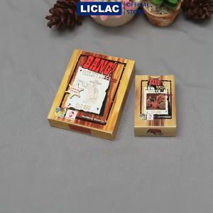 Bài Bang Việt Hóa Cơ Bản + Mở Rộng 166 lá Đồ chơi Boardgame Bang! Dodge City giải trí cùng gia đình và bạn bè - LICLAC