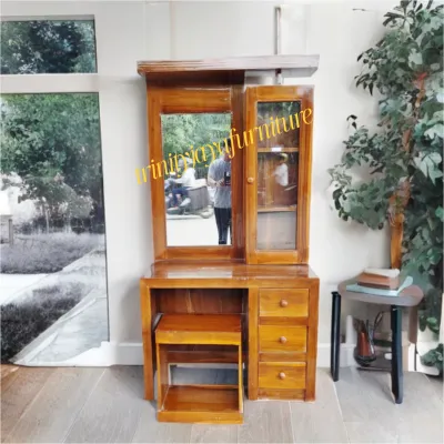 Meja Rias Minimalis Jati/trinityjayafurniture