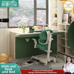 Multifunctional Folding Extendable Daybed Study Table
