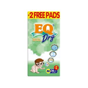 EQ Dry Econo Pack Medium 36 - Tape Baby Diapers