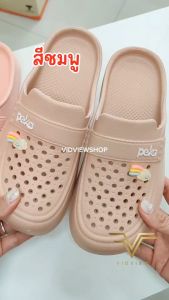 VIDVIEW !!ลดสนั่น!! รองเท้าแตะ เปิดส้น Peka PK939 เนื้อยาง ผู้หญิง เบามาก เบอร์ 36-41 รองเท้าแฟชั่น