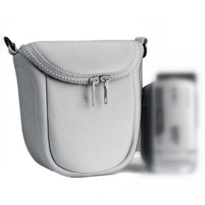 Camera Bag Case Pouch for Sony A5100 A5000 A6000 A6300 RX1R II NEX-5T 5N 5R 6 7 F3 3N Canno M2M3M5M6M10M50 with Shoulder Strap EOS M200 Soft Camera Case Bag Cover for Canon EOS M200 EOS M100 EOS M10 EOS M2 EOS M