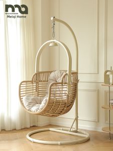 MEIQI | Leisure Trendy Nesting Rattan Swing Chair
