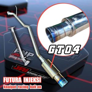 knalpot racing mobil Futura injeksi dan karburator