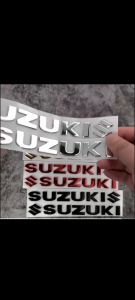 Suzuki Motorcycle 3D Epoxy jelly suzuki LOGO sticker Fuel Tank Logo Badge Applique Pair of Body Stickers