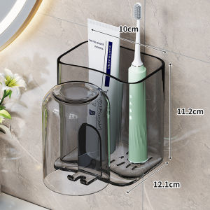 evesigar | Wall-mounted Luxury Toothbrush Holder