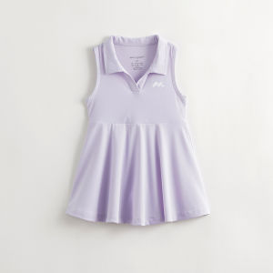 Cool Feeling Marc Girls Sport Polo Neck Sleeveless Dress Children Skirts Summer New Style 240299 Nylon Fabric A-Line Skirt