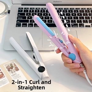 Multi-Function Hair Straightener & Curling Iron Mini Portable