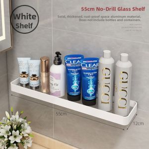 Wall Mounted Drill-Free Removable Storage Rack