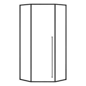 SSWW | Blast-Resistant Tempered Glass Hidden Hinge Minimalist Shower Enclosure
