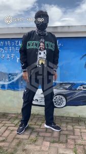 Jaket Varsity NBA Celtics Bomber Basket Series Premium Bordir Pria Wanita - Jumpshot