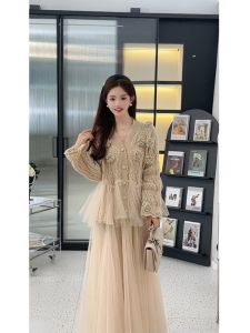 Fashionable Complete Set Autumn Wear 2025 New Arrival Small Fragrance Style Popular High-End Sensation Stylish Womens Suit