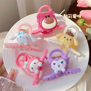 Cute Sanrio Hair Clip Claw Girl Korean Style Sweet Medium Shark Clip Fashion Hair Clip for Kids 卡通发夹